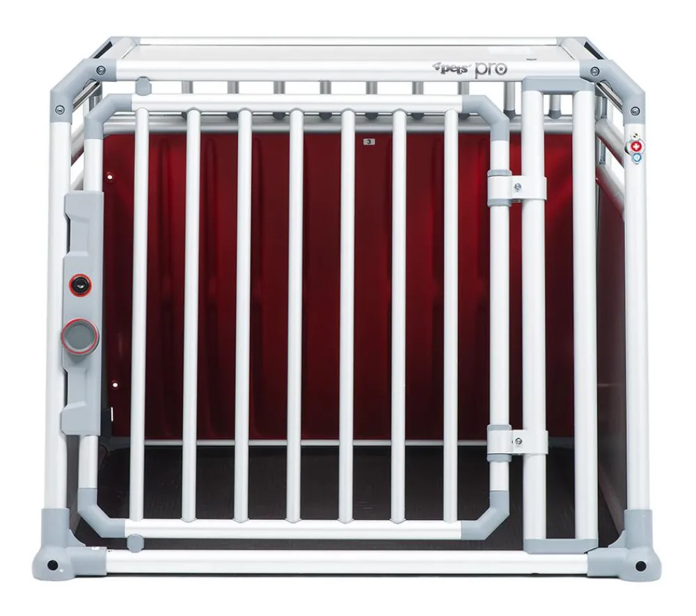 4pets® Hundetransportboxen - Hundetransportbox PRO Line 4 Silber
