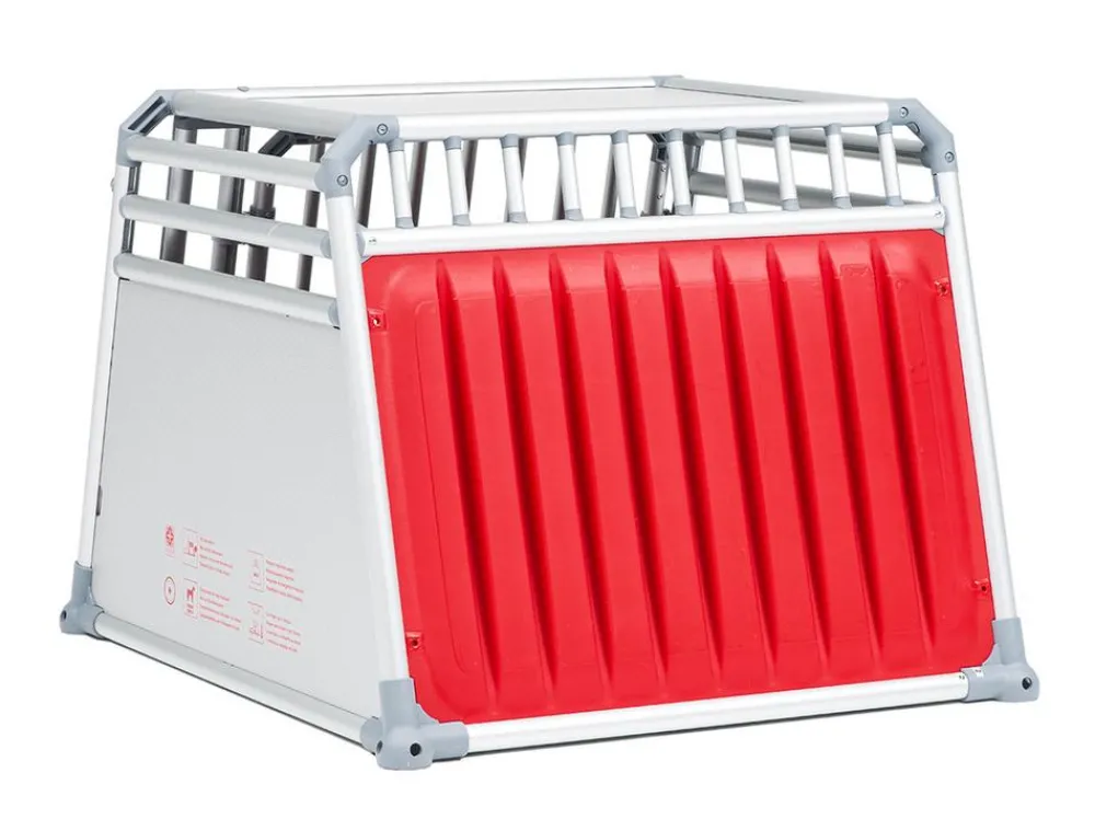 4pets® Hundetransportboxen - Hundetransportbox PRO Line 4 Silber