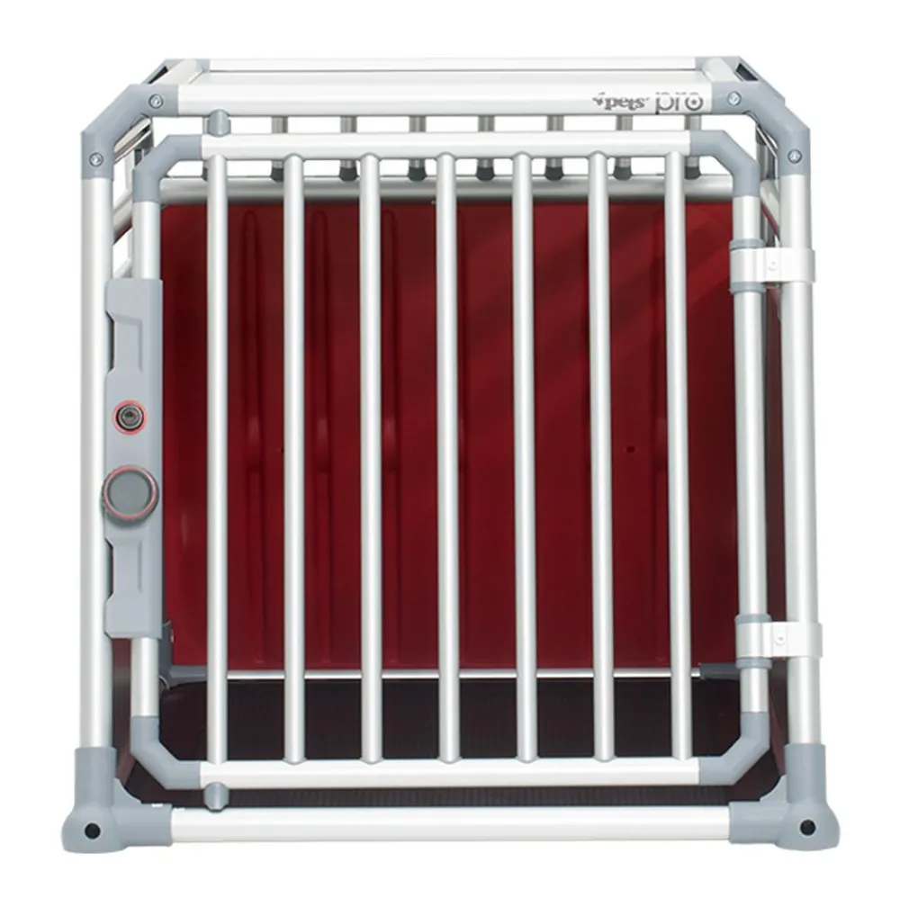 4pets® Hundetransportbox PRO Line 3 Silber New