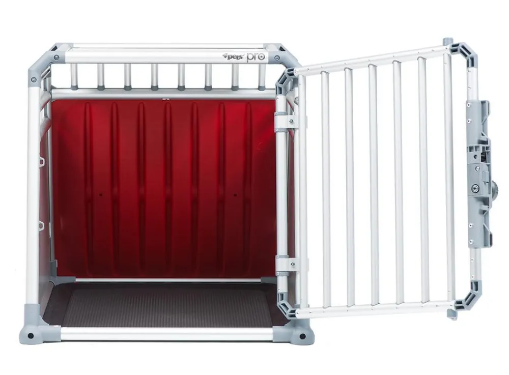 4pets® Hundetransportboxen - Hundetransportbox PRO Line 3 Silber