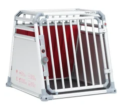 4pets® Hundetransportboxen - Hundetransportbox PRO Line 3 Silber