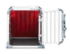 4pets® Hundetransportboxen - Hundetransportbox PRO Line 1 Silber