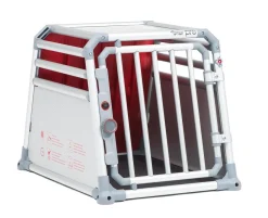 4pets® Hundetransportboxen - Hundetransportbox PRO Line 1 Silber