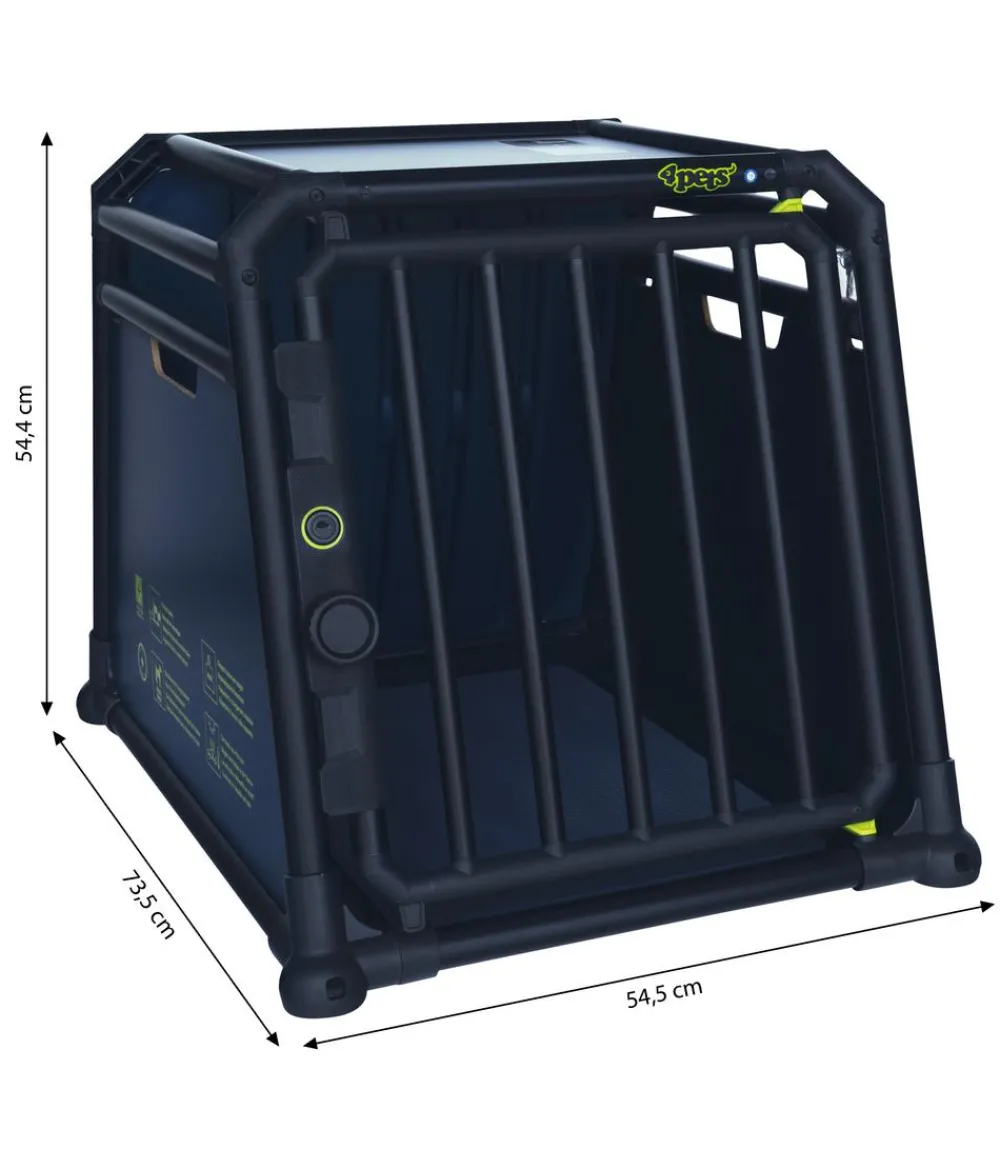 4pets® Hundetransportbox PRO NOIR Line 1 Schwarz Clearance