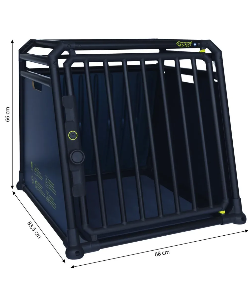 4pets® Hundetransportboxen - Hundetransportbox PRO NOIR Line 3 Schwarz