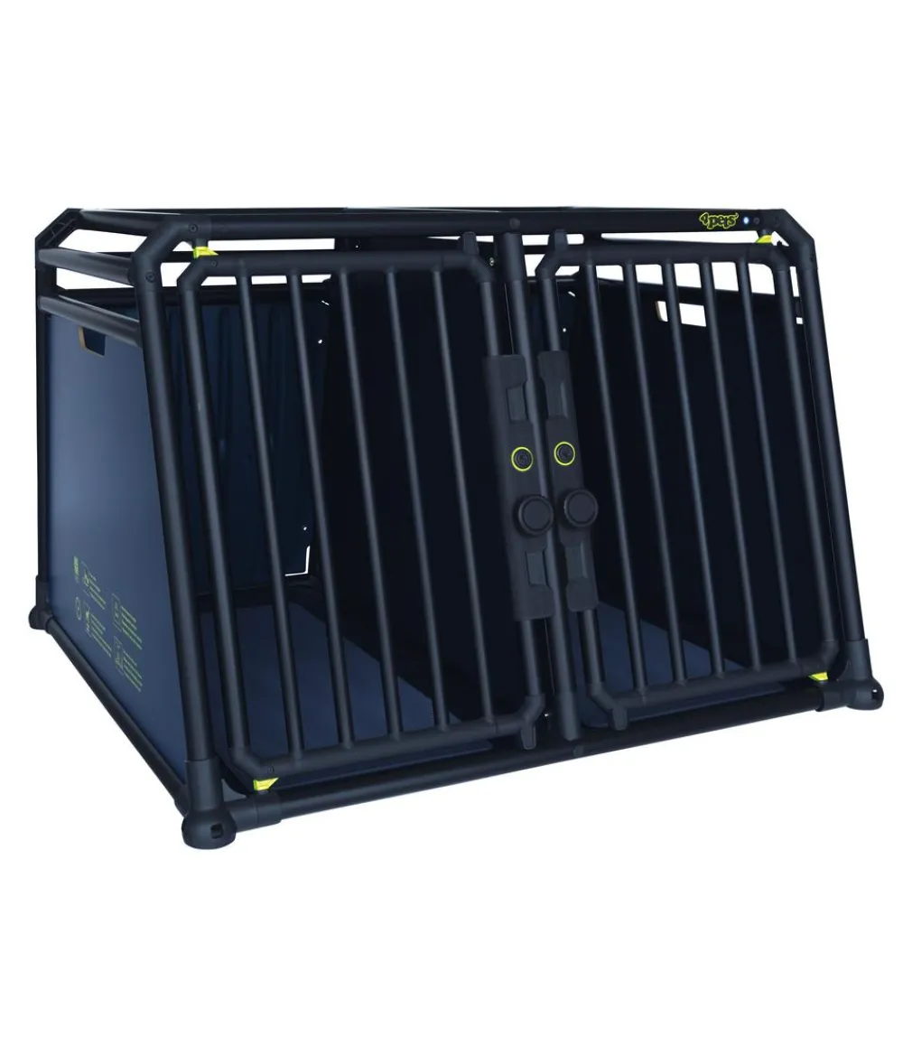 4pets® Hundetransportboxen - Hundetransportbox PRO NOIR Line 22 Schwarz