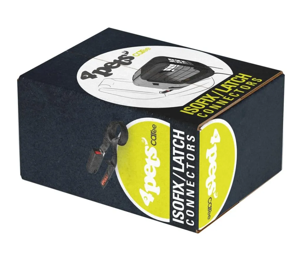 4pets® Isofix Befestigung für Transportbox CAREE Schwarz Clearance