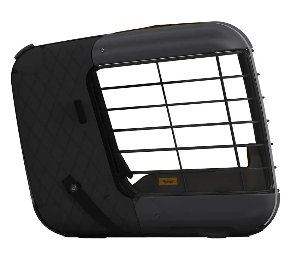 4pets® Mehr Katzenzubehör|Hundetransportboxen - Transportbox CAREE, ca. B47,2/H46,5/T57 cm Schwarz