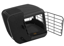 4pets® Mehr Katzenzubehör|Hundetransportboxen - Transportbox CAREE, ca. B47,2/H46,5/T57 cm Schwarz