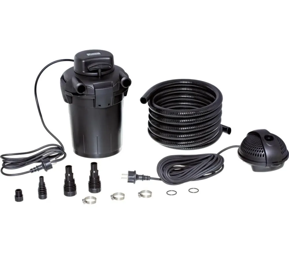 pontec Druckfilter Set PondoPress 5000 Schwarz Sale