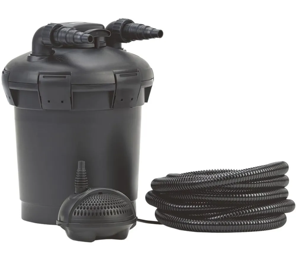 pontec Filter PondoPress 10000 Schwarz New