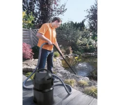 pontec Gartenteich·Teichzubehör & Teichpflege|Teichzubehör & Teichpflege - PondoMatic Sauger für Pool und Gartenteich, 1400 W Schwarz