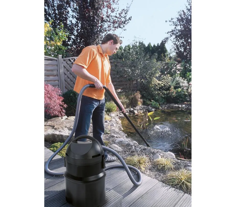 pontec Gartenteich·Teichzubehör & Teichpflege|Teichzubehör & Teichpflege - PondoMatic Sauger für Pool und Gartenteich, 1400 W Schwarz