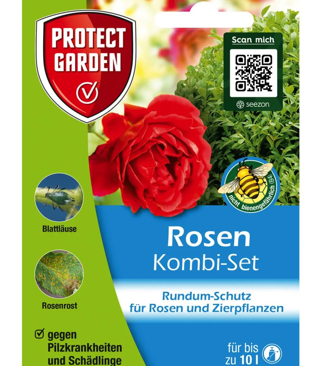 PROTECT GARDEN Curamat AZ Rosen Kombi-Set, flüssig, 2 x 4 ml + 15 ml Hot
