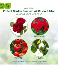 PROTECT GARDEN Pilzmittel - Curamat AZ Rosen-Pilzfrei, flüssig, 2 x 4 ml