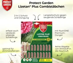 PROTECT GARDEN Schädlingsbekämpfungsmittel - Lizetan Plus Combistäbchen