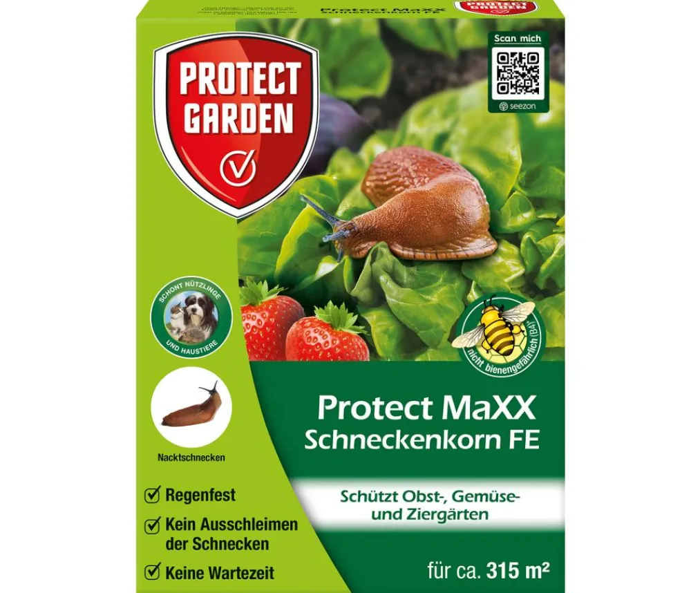 PROTECT GARDEN Protect Maxx Schneckenkorn FE, 1,2 kg New