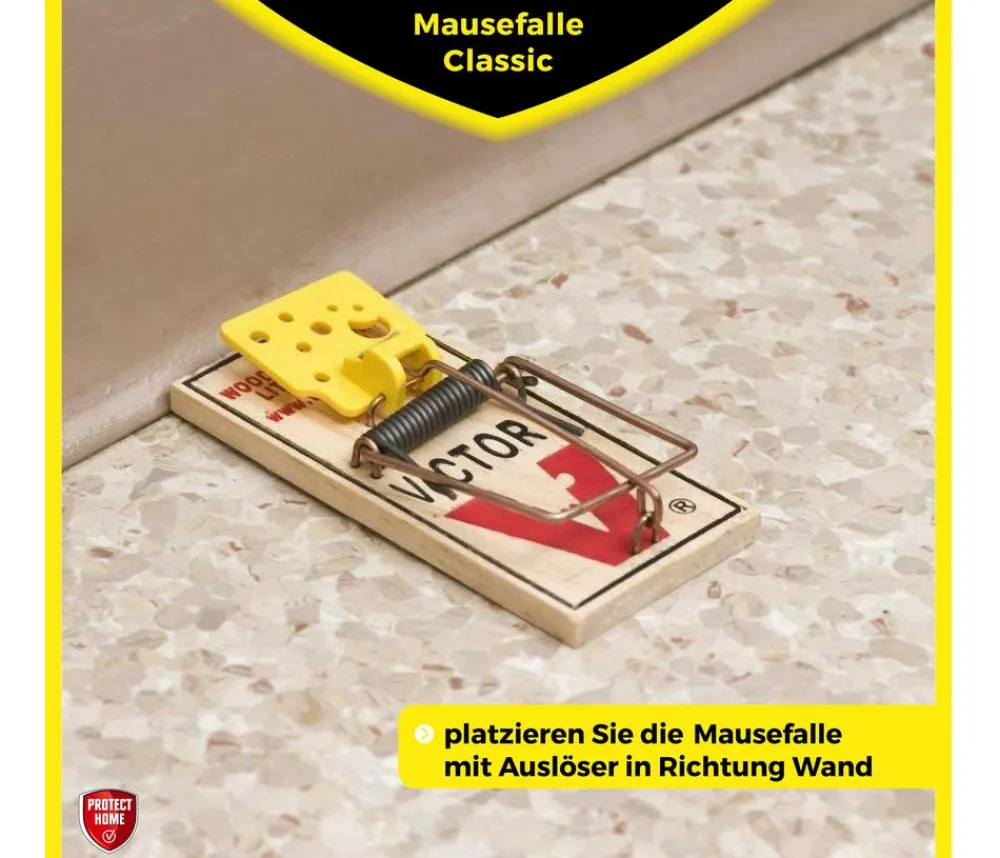 PROTECT HOME Insektenschutz & Fallen > Mausefallen Classic, 2 Stk.