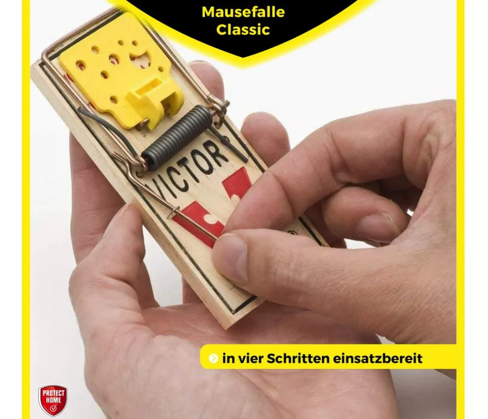 PROTECT HOME Insektenschutz & Fallen > Mausefallen Classic, 2 Stk.