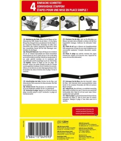 PROTECT HOME Mausefallen Easy Catch, 2 Stk. Dunkelgrau Discount