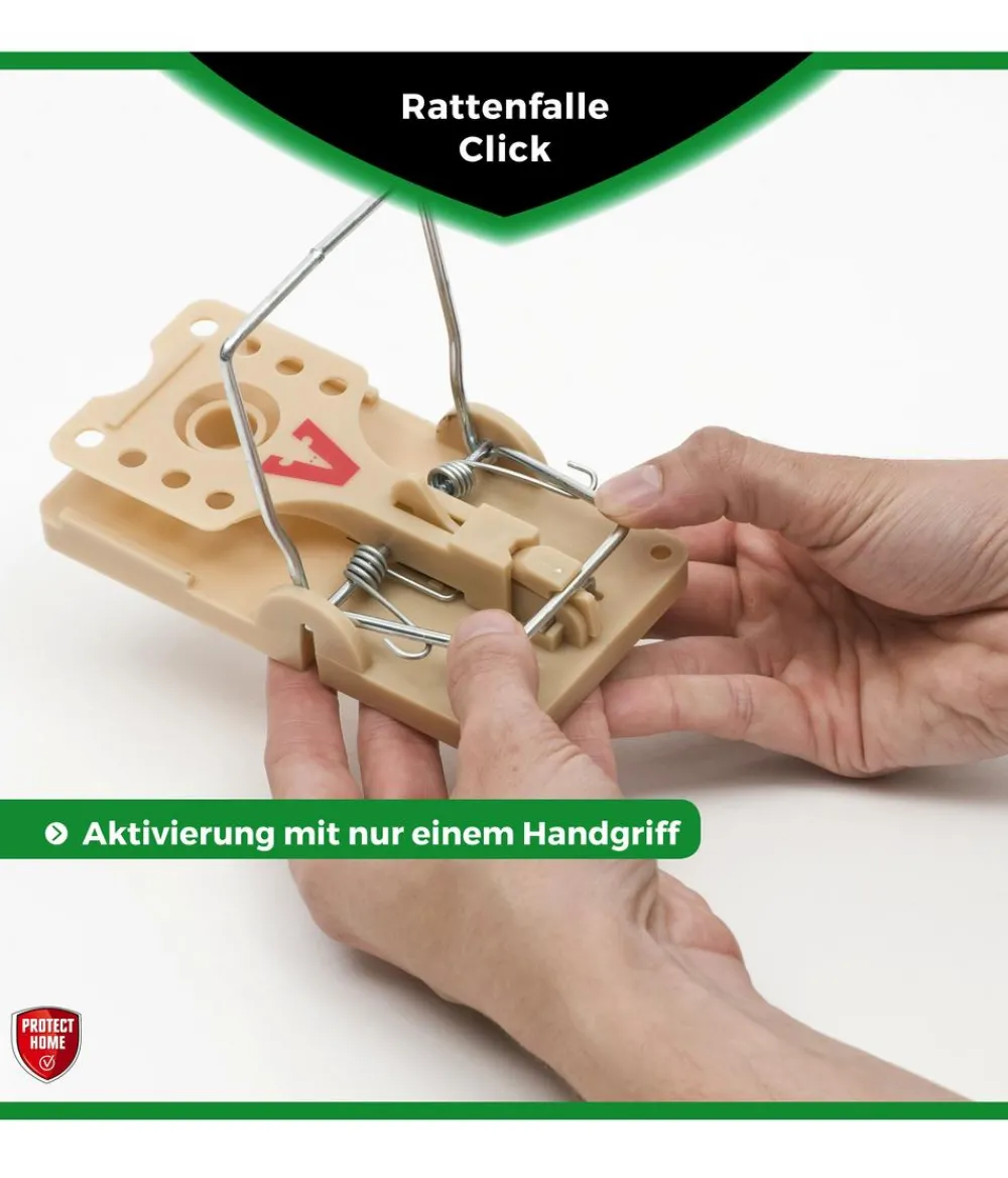 PROTECT HOME Rattenfalle Click, 2 Stk. Dunkelgrau Online