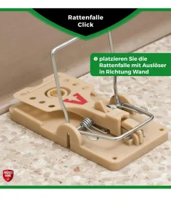 PROTECT HOME Rattenfalle Click, 2 Stk. Dunkelgrau Online