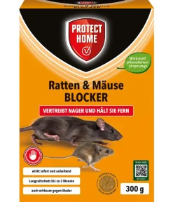 PROTECT HOME Schädlingsbekämpfungsmittel > Ratten und Mäuse Blocker, 300 g