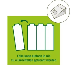 PROTECT HOME Insektenschutz & Fallen > Ungeziefer Klebefalle zur Befallsermittlung, 4 Stk.