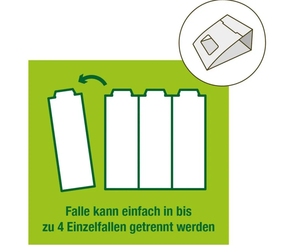 PROTECT HOME Insektenschutz & Fallen > Ungeziefer Klebefalle zur Befallsermittlung, 4 Stk.