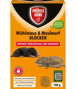 PROTECT HOME Wühlmaus und Maulwurf Blocker, 100 g Clearance