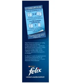 PURINA felix® Nassfutter für Katzen Sensations Crunchy Geschmacksvielfalt vom Land Online