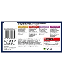 PURINA felix® Nassfutter Katze - Nassfutter für Katzen Sensations Saucen Geschmacksvielfalt vom Land, 12 x 85 g