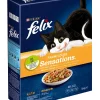 PURINA felix® Trockenfutter Katze - Trockenfutter für Katzen Farmhouse Sensations®, Huhn, Truthahn & Gemüse, 1 kg