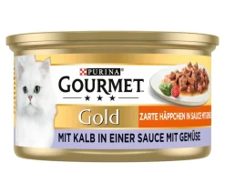 PURINA GOURMET™ Gold Nassfutter für Katzen Zarte Häppchen Adult, 12 x 85 g