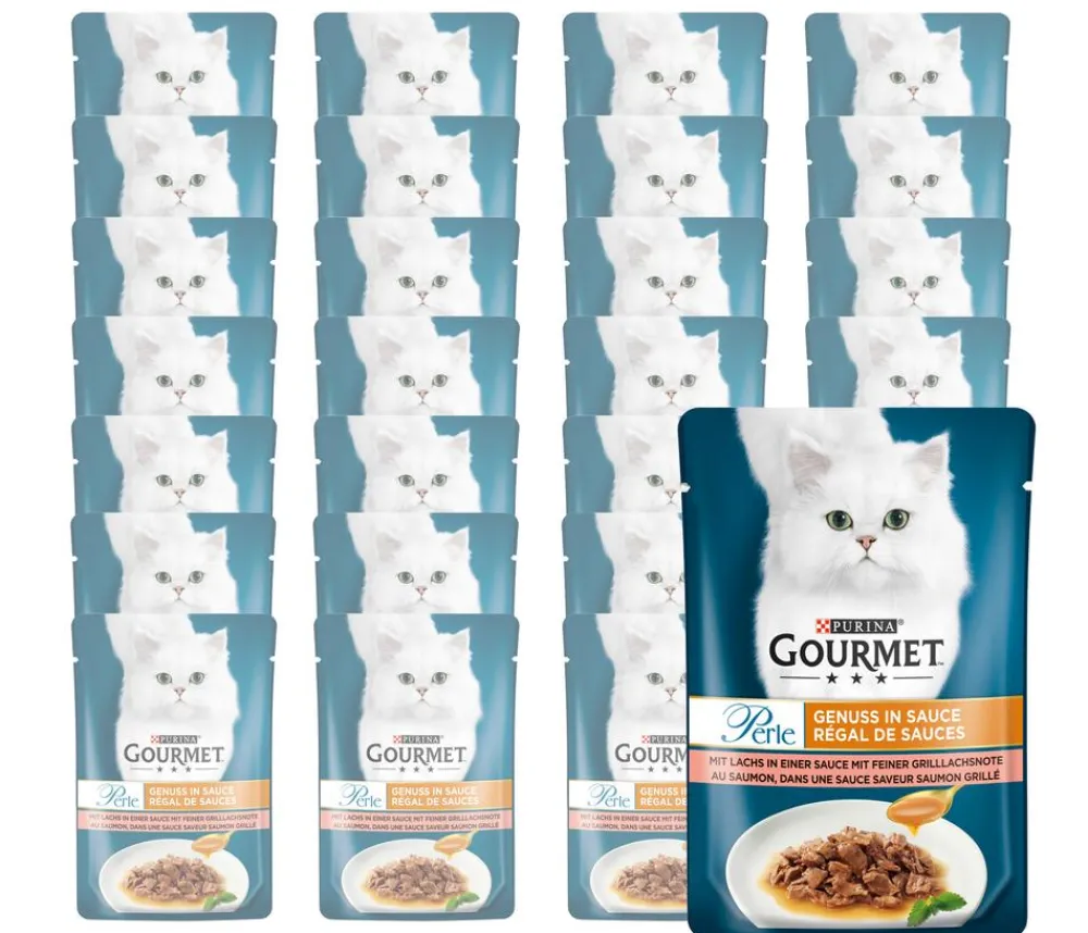 PURINA GOURMET™ Nassfutter Katze > Nassfutter für Katzen Perle Genuss in Sauce, 26 x 85 g