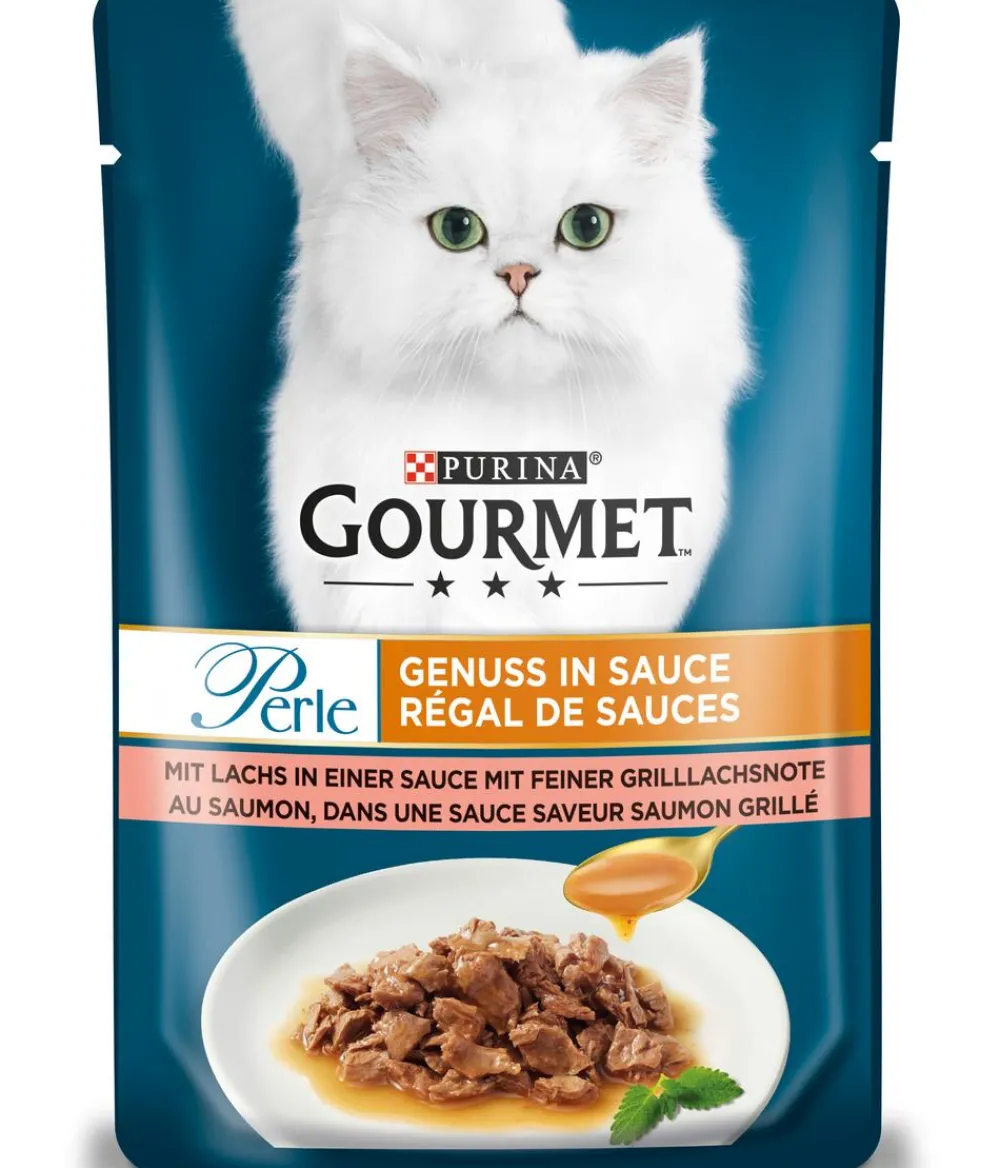 PURINA GOURMET™ Nassfutter Katze > Nassfutter für Katzen Perle Genuss in Sauce, 26 x 85 g