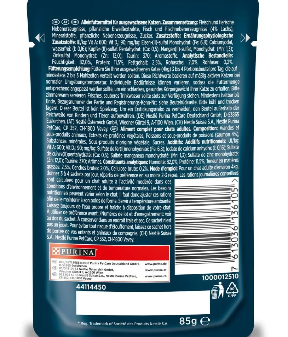 PURINA GOURMET™ Nassfutter Katze > Nassfutter für Katzen Perle Genuss in Sauce, 26 x 85 g