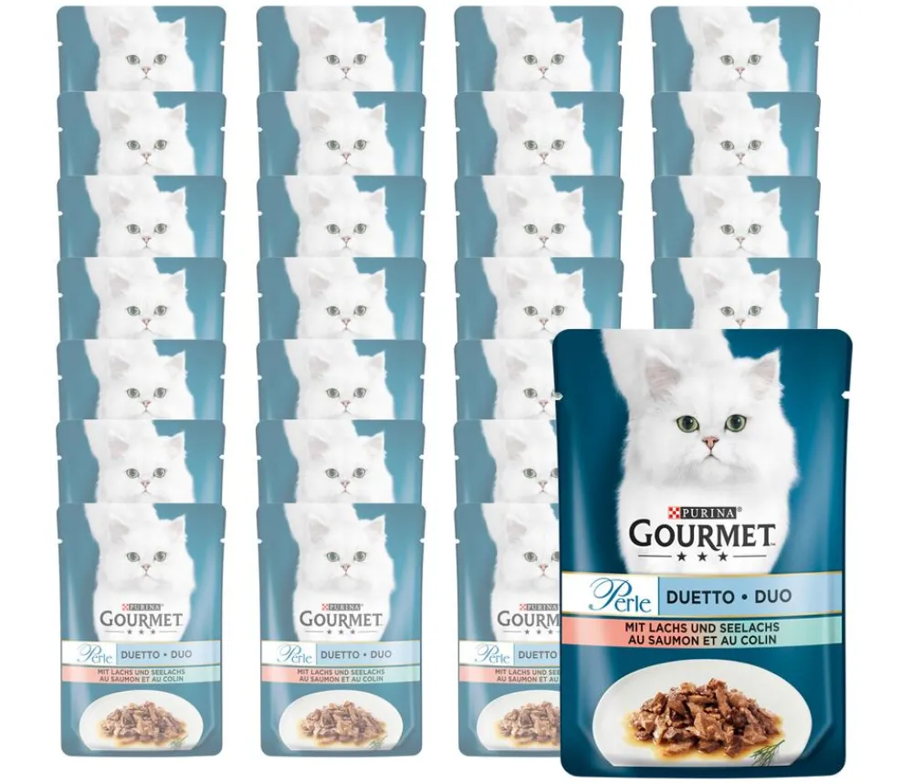 PURINA GOURMET™ Nassfutter Katze > Nassfutter für Katzen Perle Duetto, 26 x 85 g