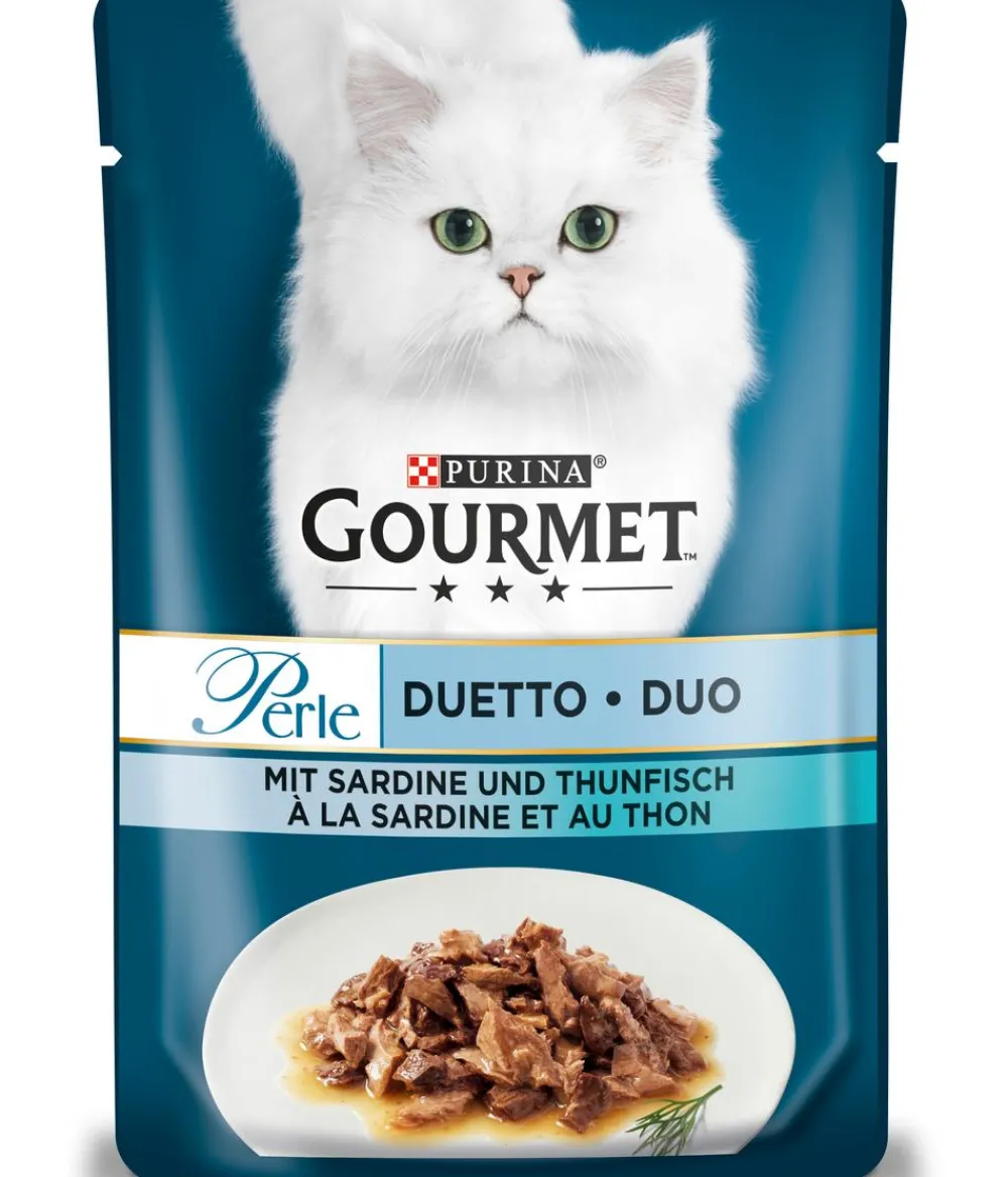 PURINA GOURMET™ Nassfutter für Katzen Perle Duetto, 26 x 85 g Online