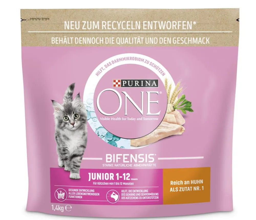 PURINA® ONE PURINA ONE® Trockenfutter für Katzen Junior, Huhn Online