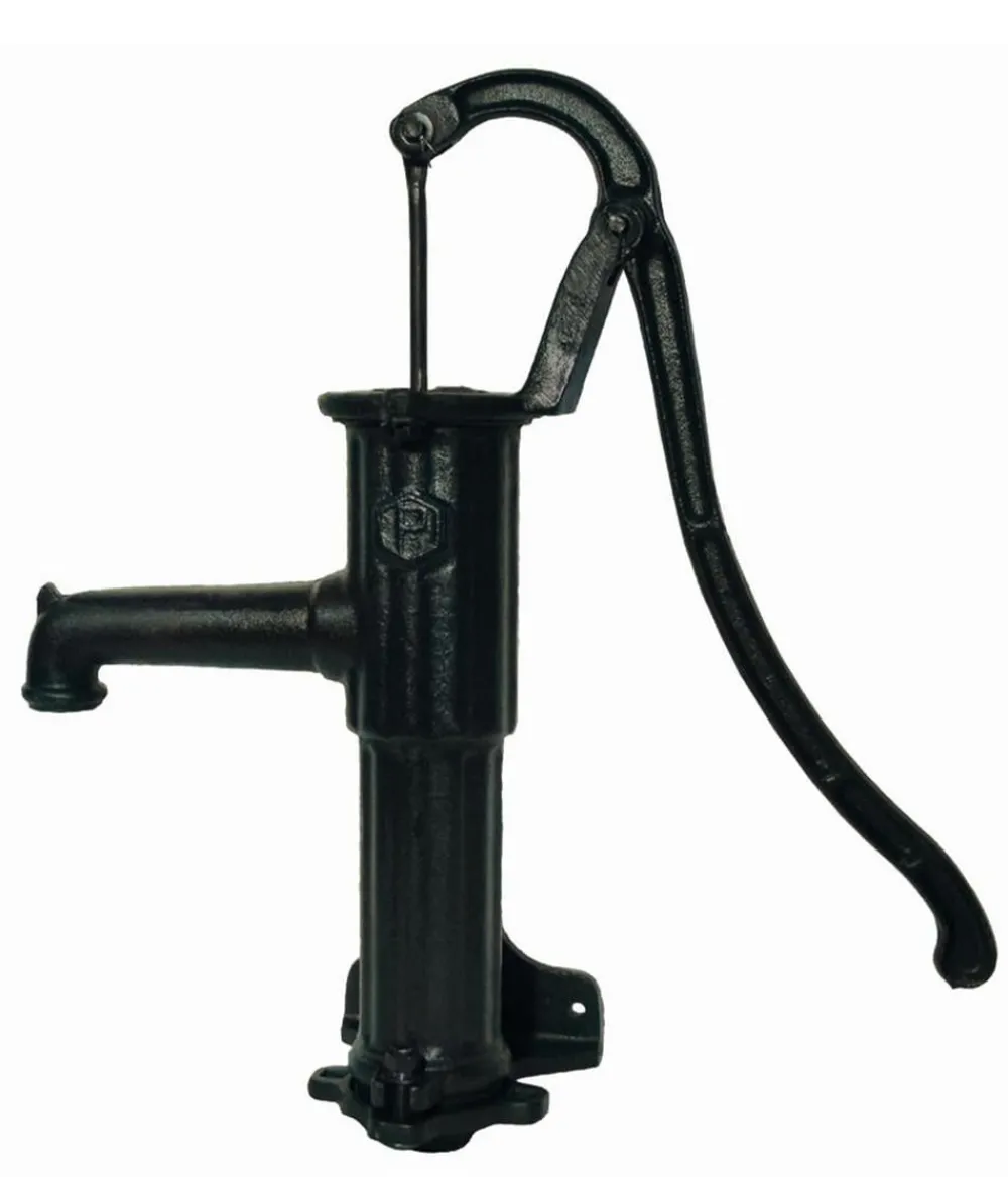 Puteus Handpumpe mit Seitenflansch Typ 75 Dunkelgrün Outlet