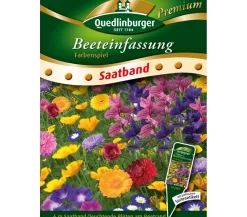Quedlinburger Blumensamen > Saatband Beeteinfassung 'Farbenspiel'