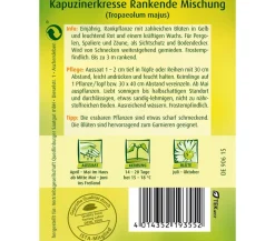 Quedlinburger Samen Kapuzinerkresse 'Rankende Mischung' Discount
