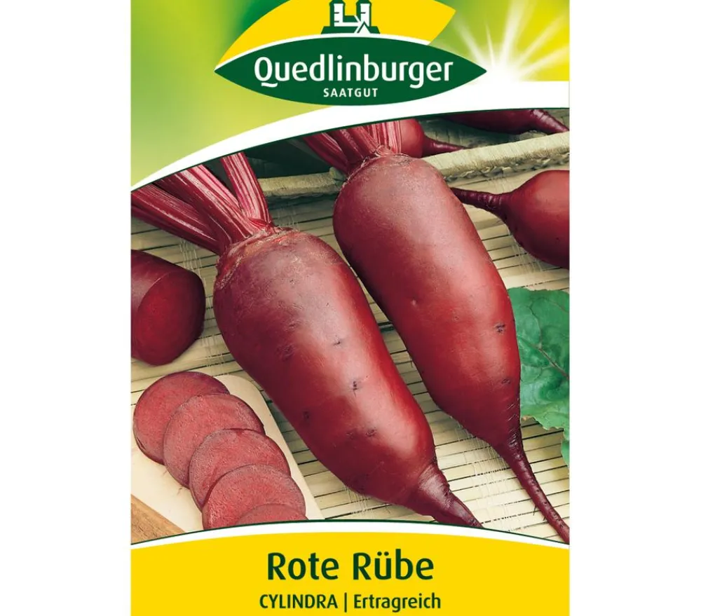 Quedlinburger Gemüsesamen - Samen Rote Rübe 'Cylindra'