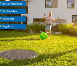 4rain Regentonnen & Zisternen - Flachtank Flat L Blau
