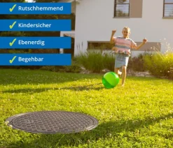 4rain Regentonnen & Zisternen - Flachtank Flat M Blau