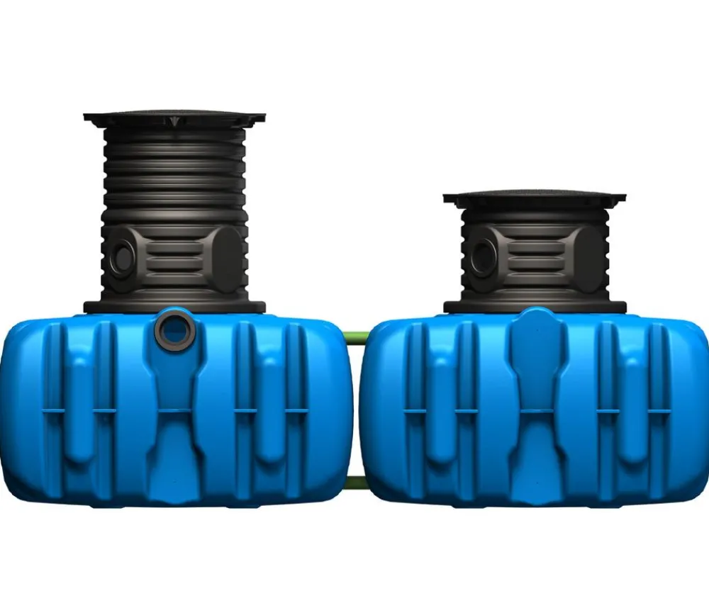 4rain Regentonnen & Zisternen - Flachtank Flat M Blau