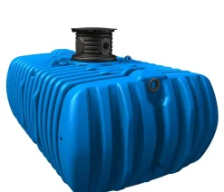 4rain Regentonnen & Zisternen - Flachtank Flat XL Garten-Comfort Blau