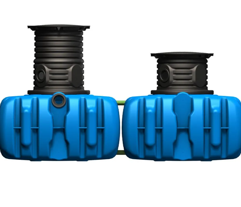 4rain Regentonnen & Zisternen > Flachtank-Paket Flat L Haus-Premium