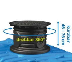 4rain Regentonnen & Zisternen > Flachtank-Paket Flat M Garten-Comfort